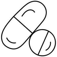 Medical Pills Vector 
