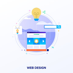Creative Website Vector 