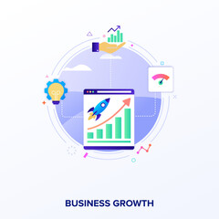 Business Growth Vector 