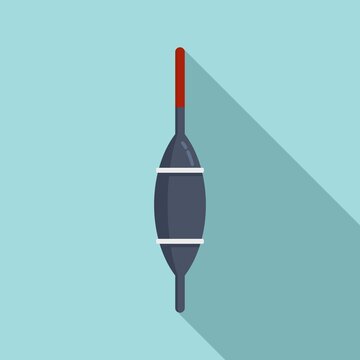 recommend clip art: Bobber swimmer icon. Flat illustration of bobber swimmer vector icon for web design
