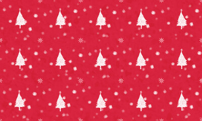 red Christmas seamless background 