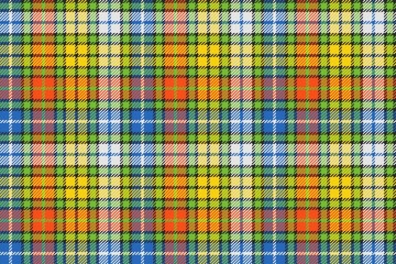 bright positive colors fabric texture of traditional checkered tartan seamless ornament for plaid, tablecloths, shirts, clothes, dresses, bedding