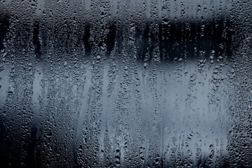 Fototapeta na wymiar water drops on window
