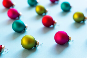 Christmas ball background material. クリスマスボールの背景素材	