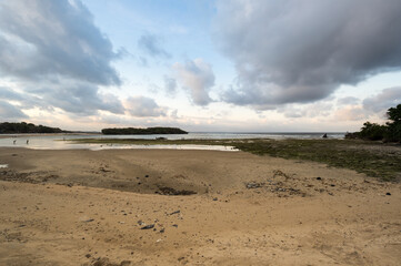 The coast of Indian ocean