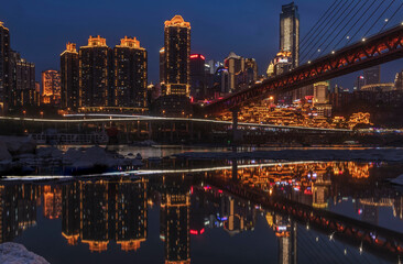 Fototapeta na wymiar 中国重庆夜景