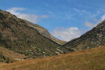 Obraz premium Capas de montaña