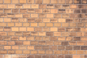 A wall of yellow brick, blackened by the soot of the street and cracked with age.