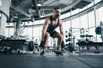 person exercising in gym