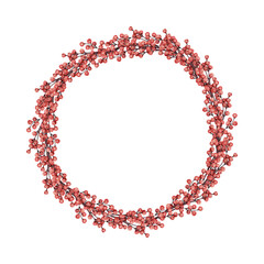 Christmas Red Berries Wreath