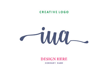 IUA lettering logo is simple, easy to understand and authoritative