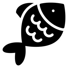
Seafood icon design, filled vector of marine animal,
