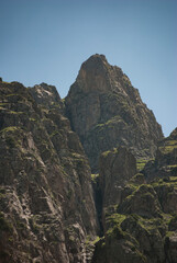 view of the mountains