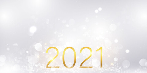 Happy New Year 2021 background.