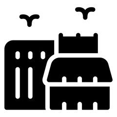 
Madrid historic building, spanish architecture 
