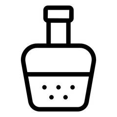 
A solid vector of champagne, celebration drink
