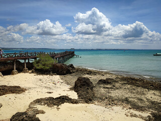 Prison island pier