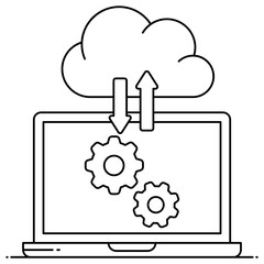 
Responsive design vector in flat design.
