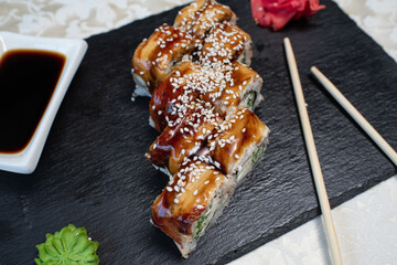 Delicious, juicy and mouth-watering rolls called Canada