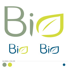 Logotype pour société dans le bio