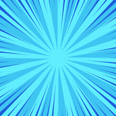 Colorful comic book background in pop art style