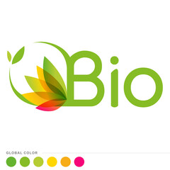 Logotype pour société dans le bio