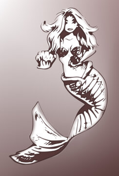 mermaid digital artwork