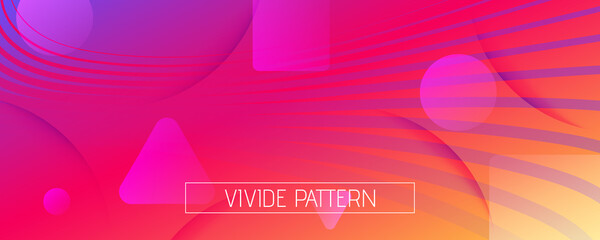 Colorful Fluid Shape. Flow 3d Layout. Vivid 