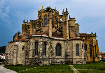 Iglesia de Santa María en Castro Urdiales (Cantabria - España)
