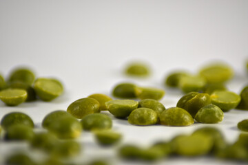 peeled dried peas