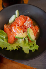 Japanese-Thai style fusion food dish