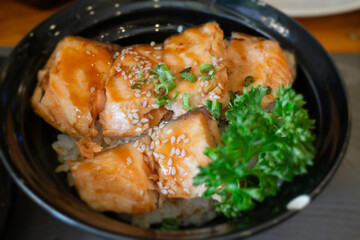 Japanese-Thai style fusion food dish