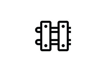 Electrician Outline Icon - Circuit