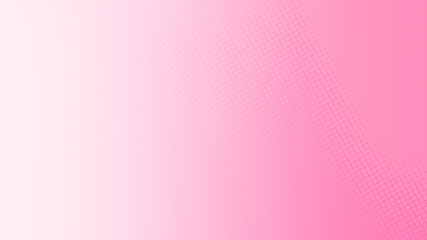 Dot pink pattern gradient texture background. Abstract pop art halftone and retro style.