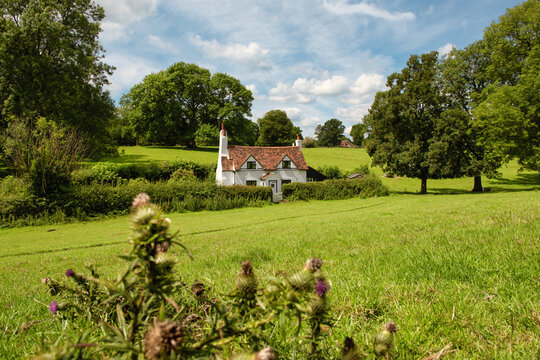 Old English cottage in the Chiltern Hills, England	
