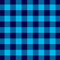 Blue tartan plaid pattern. Vector on isolated background. EPS 10
