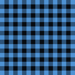 Blue tartan plaid pattern. Vector on isolated background. EPS 10