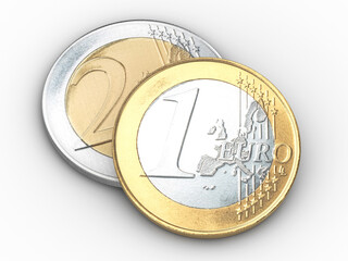 Euro coins