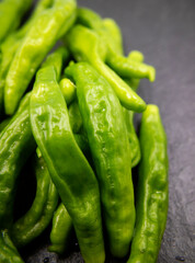 green chili peppers