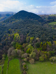 Obraz premium Springtime, Tarrueza, Laredo, Montaña Oriental Costera, Cantabria, Spain, Europe