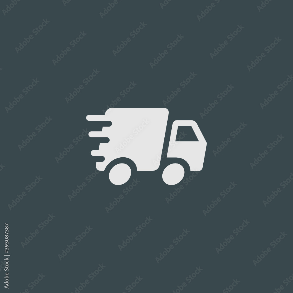 Poster fast delivery - tile icon