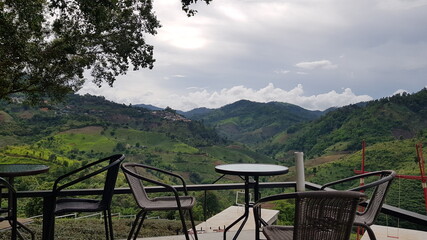 Fototapeta premium Thailand chiangrai doi mae salong