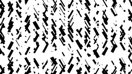 Black and white abstract grunge pattern illustration design. Geometric black & white messy irregular vector pattern. Minimalist geometric abstract background, monochrome black and white ornament