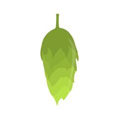 Hop icon on white background