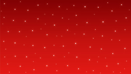 red background with star light