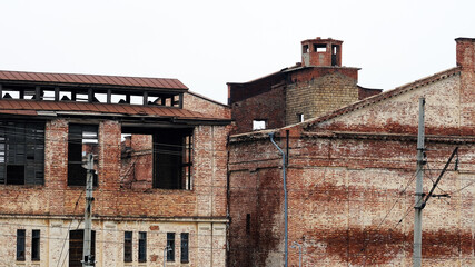 Details and elements of the building facade