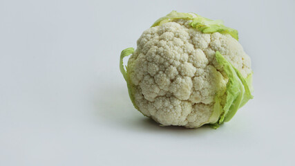 cauliflower on the table