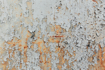 Old rusty texture, old paint on the wall