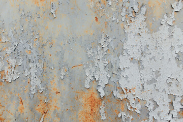 Old rusty texture, old paint on the wall