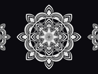 Luxury mandala background with golden arabesque pattern Arabic Islamic east style